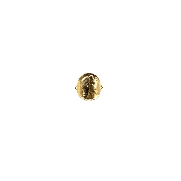 bijou occasion bijouterie frot guilde or jaune 750 pièce napoléon galée bague