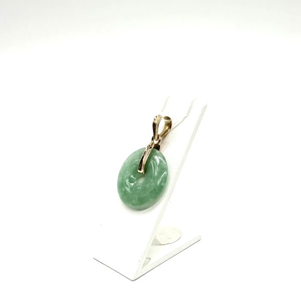 bijou occasion bijouterie frot guilde or jaune jade jadéite pendentif