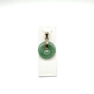 bijou occasion bijouterie frot guilde or jaune jade jadéite pendentif