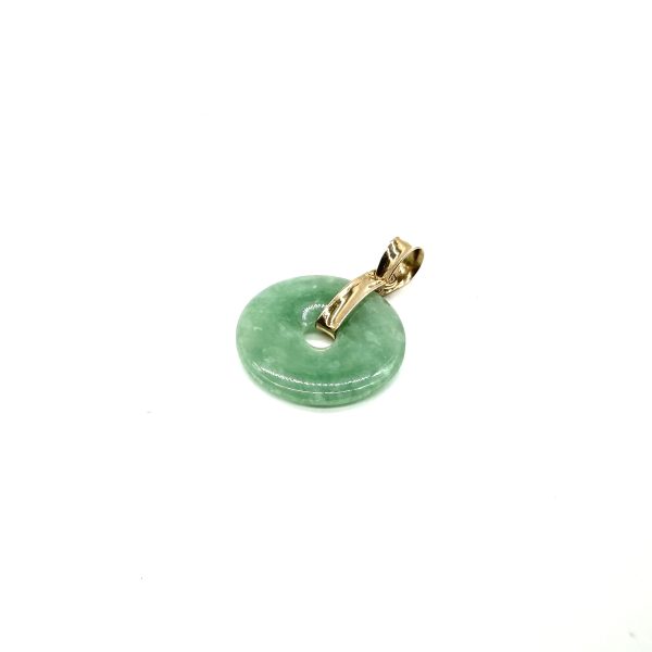 bijou occasion bijouterie frot guilde or jaune jade jadéite pendentif