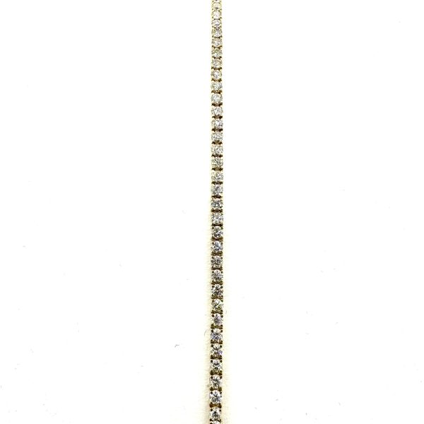 bijou occasion bijouterie frot guilde or 750 jaune bracelet rivière diamants